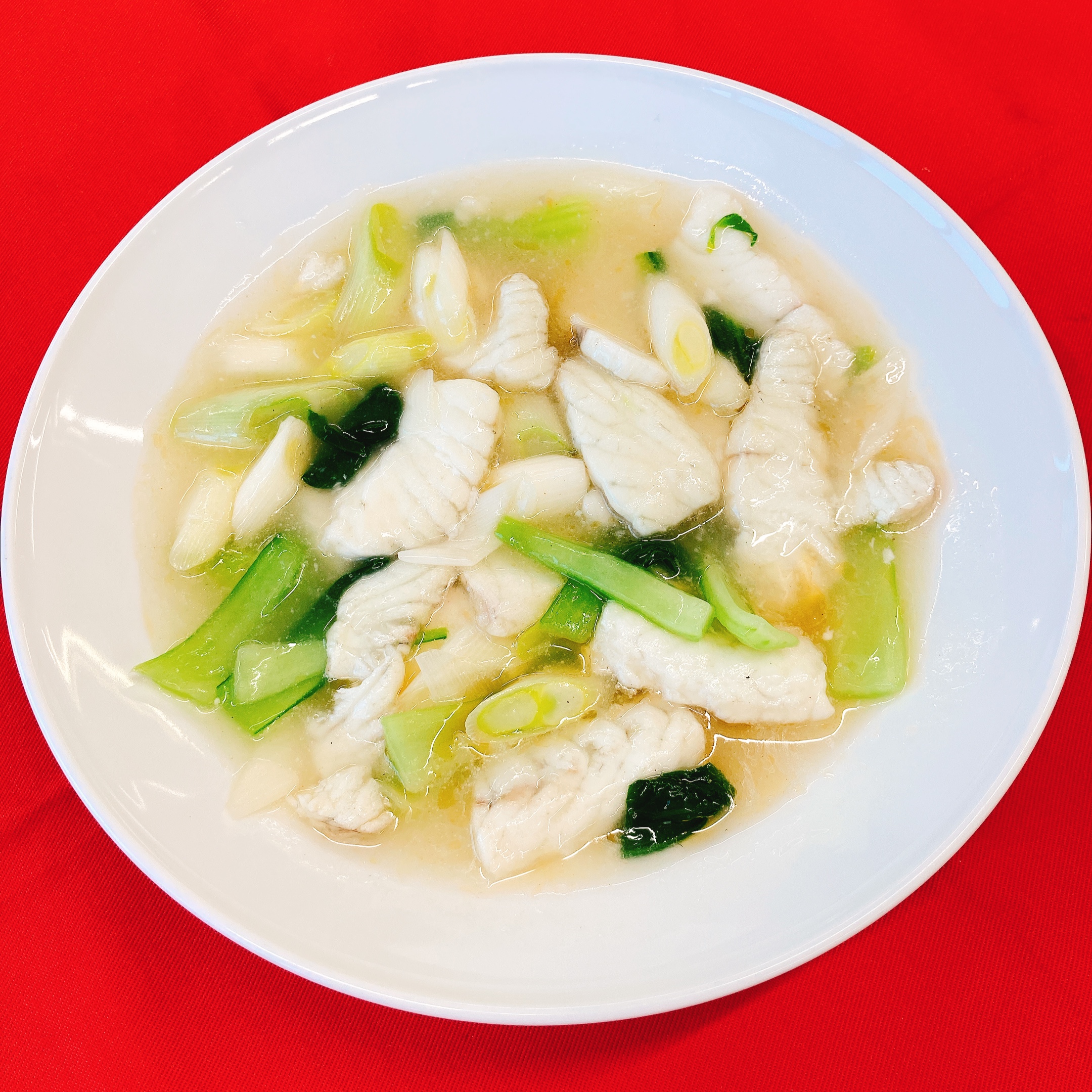 スズキの中華塩煮込み 海の恵み 食の底力 Japan 公式レシピサイト