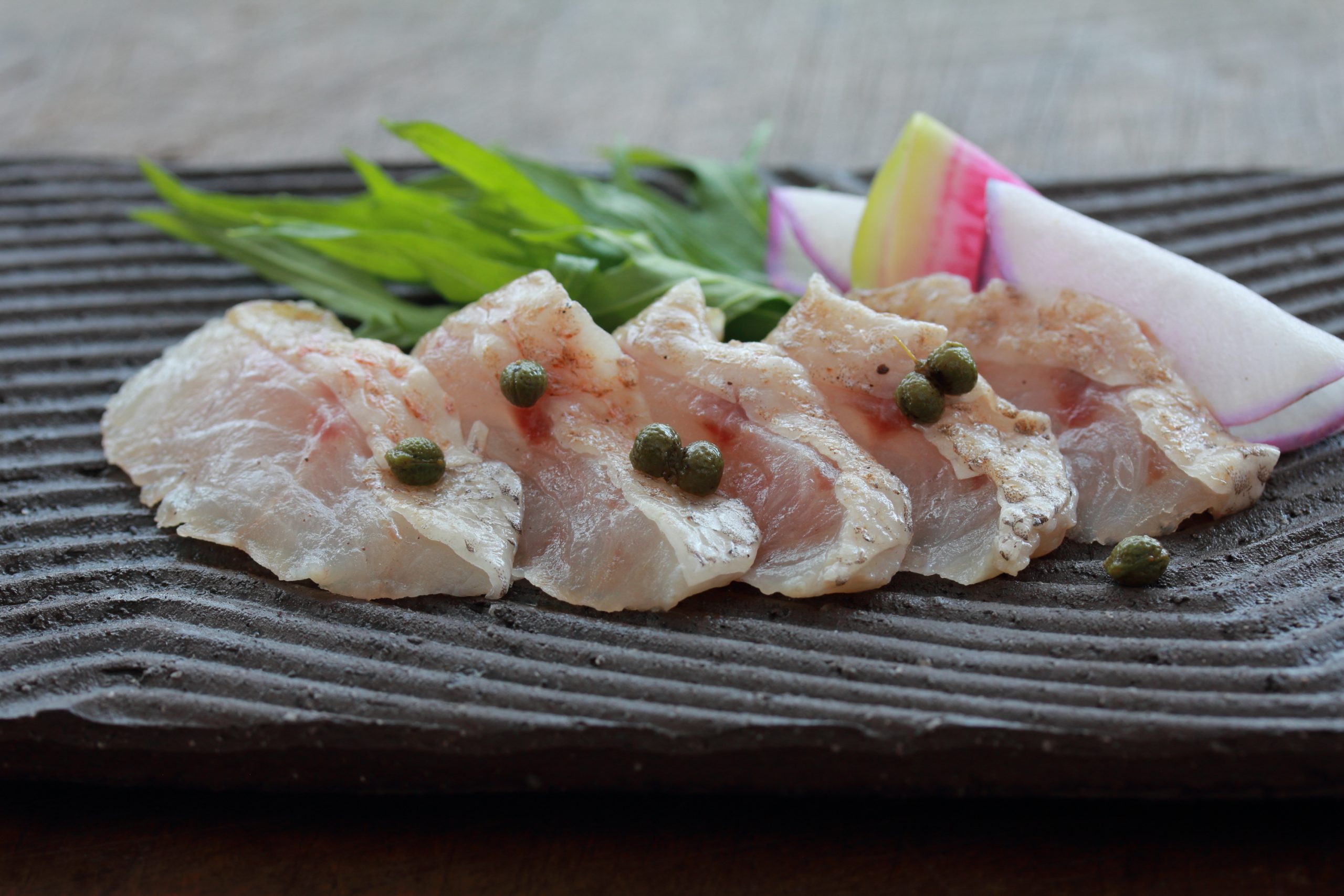 アカムツの実山椒昆布締め 海の恵み 食の底力 Japan 公式レシピサイト