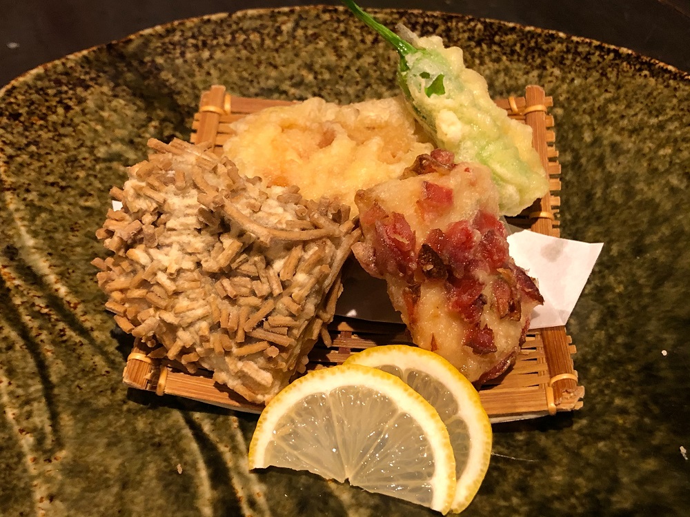 イサキとカリカリ梅の天ぷら 海の恵み 食の底力 Japan 公式レシピサイト