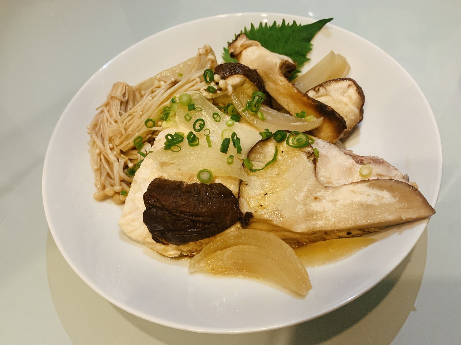 カンパチと天恵菇のホイル焼き 海の恵み 食の底力 Japan 公式レシピサイト