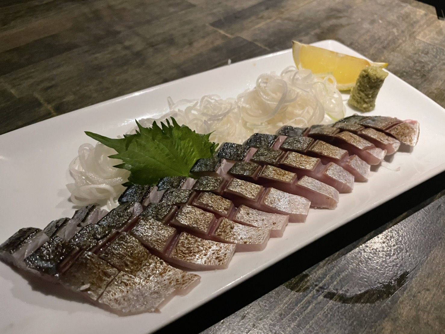 炙りしめ鯖 | 海の恵み 食の底力 JAPAN 公式レシピサイト