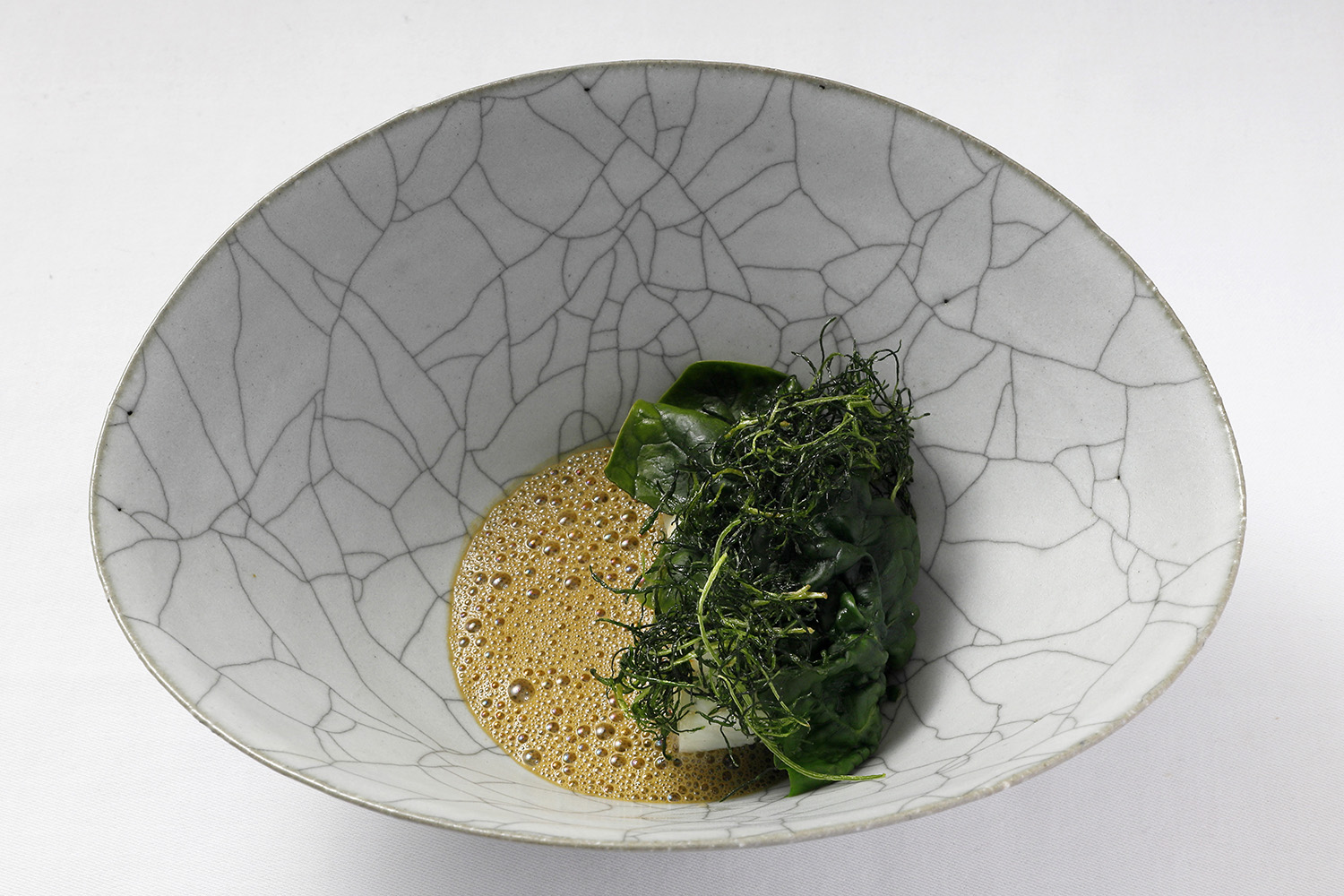 平目のポワレ ツブ貝とほうれん草 オカヒジキのフリット 海の恵み 食の底力 Japan 公式レシピサイト