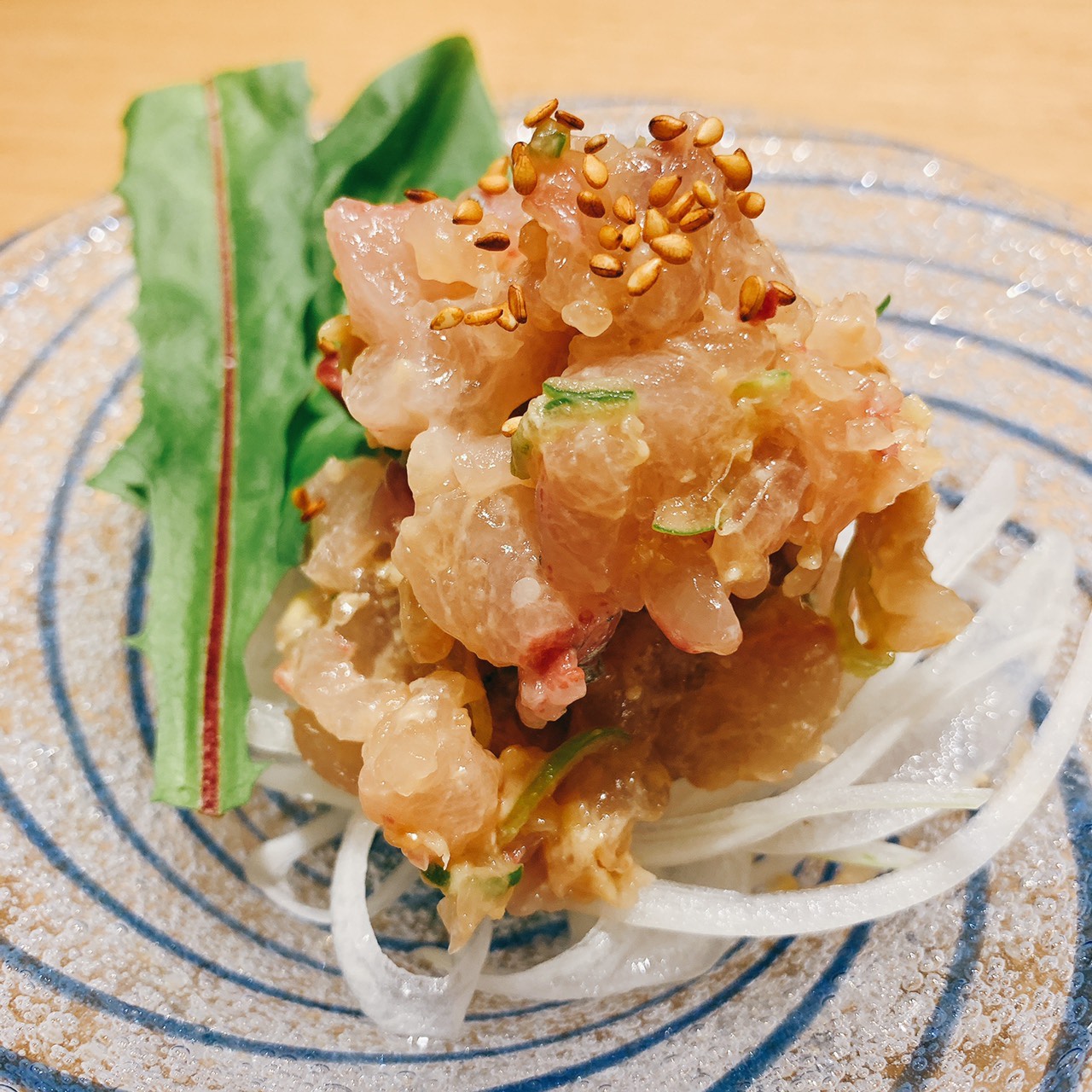 シマアジのなめろう 海の恵み 食の底力 Japan 公式レシピサイト