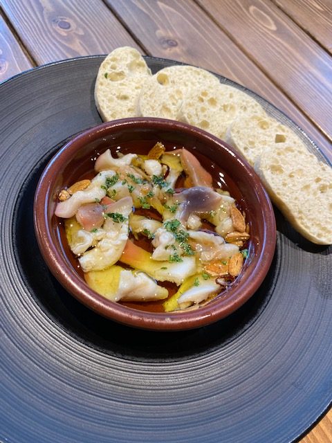 青森県八戸産ホッキ貝のアヒージョ バケッド付 海の恵み 食の底力 Japan 公式レシピサイト