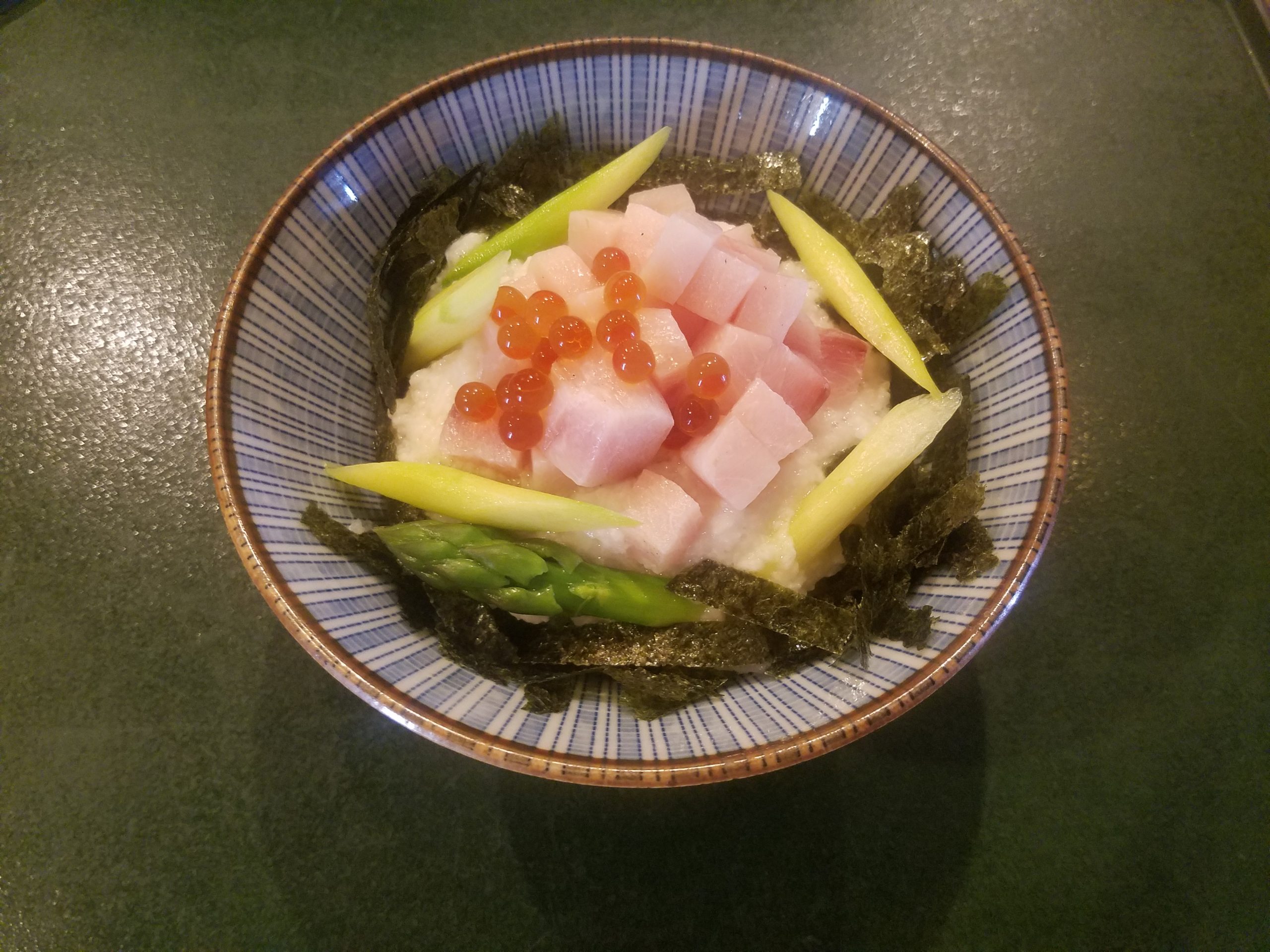 アスパラととろろマグロ丼 海の恵み 食の底力 Japan 公式レシピサイト