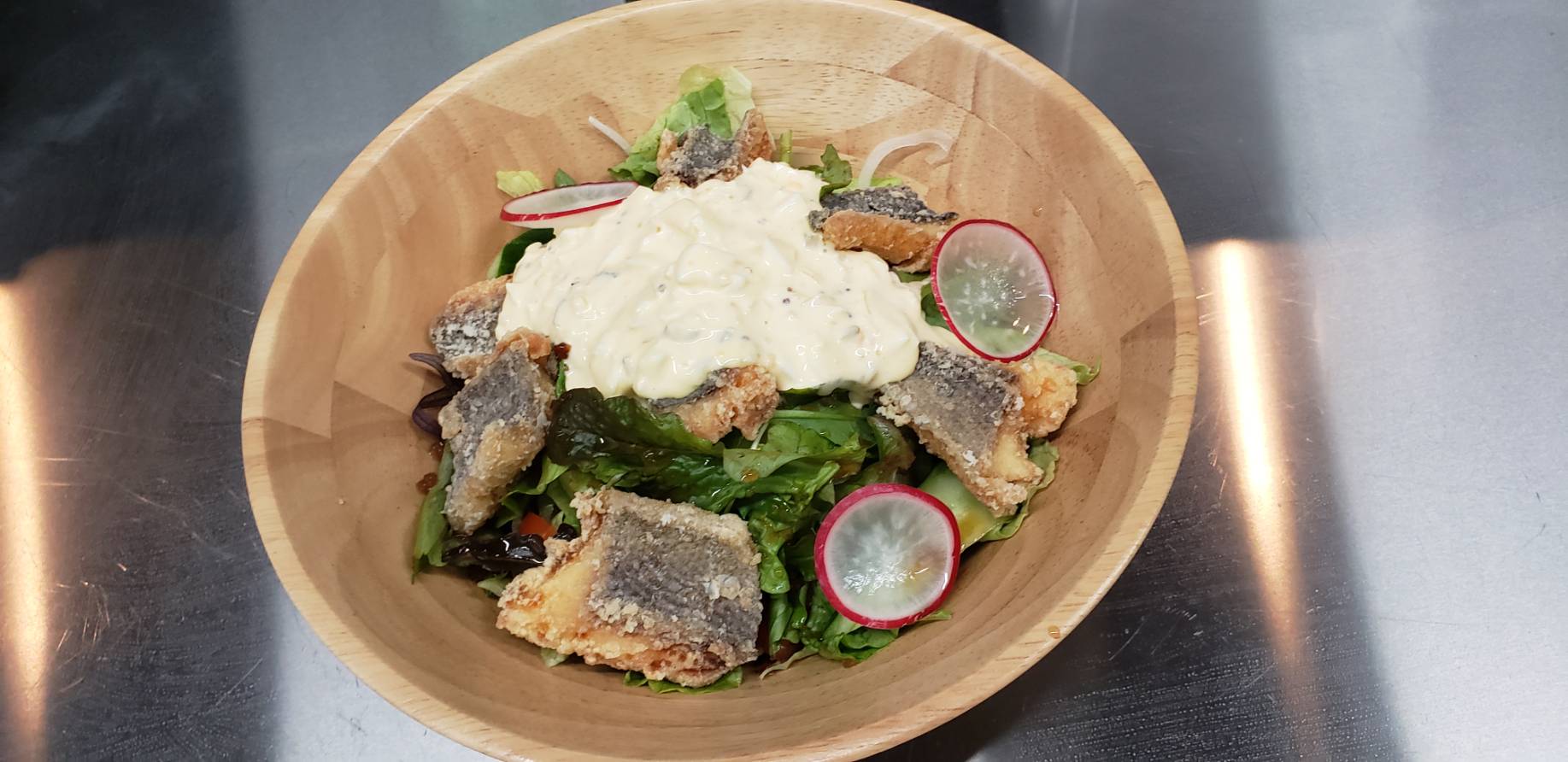 イサキのフリッターサラダ 海の恵み 食の底力 Japan 公式レシピサイト