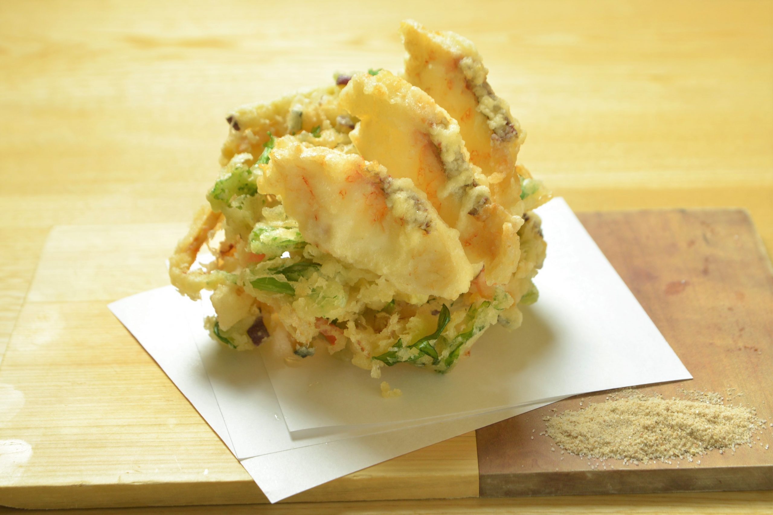 鯛のかき揚げ 海の恵み 食の底力 Japan 公式レシピサイト