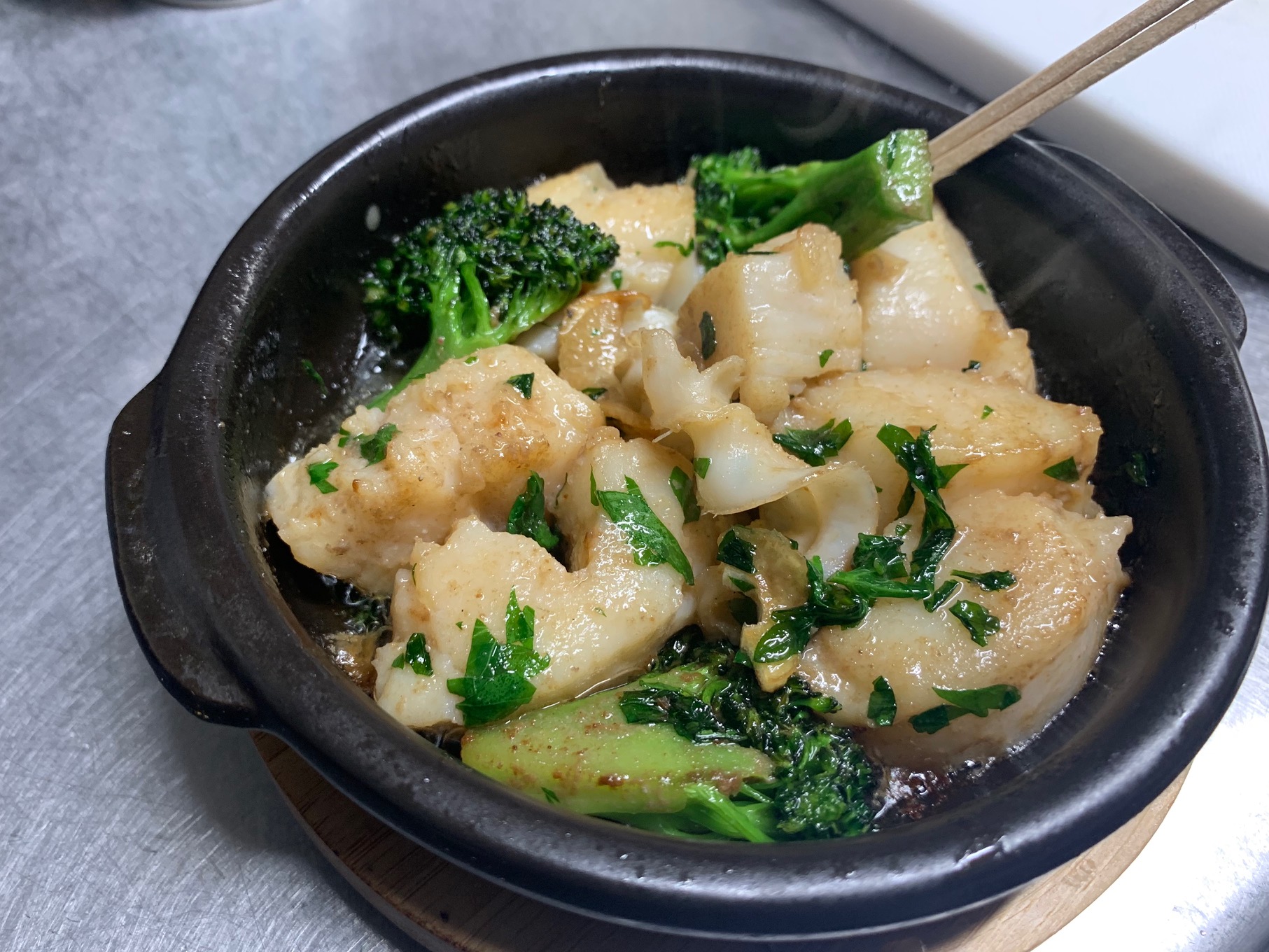 ホタテとブロッコリーのココット焼き 海の恵み 食の底力 Japan 公式レシピサイト