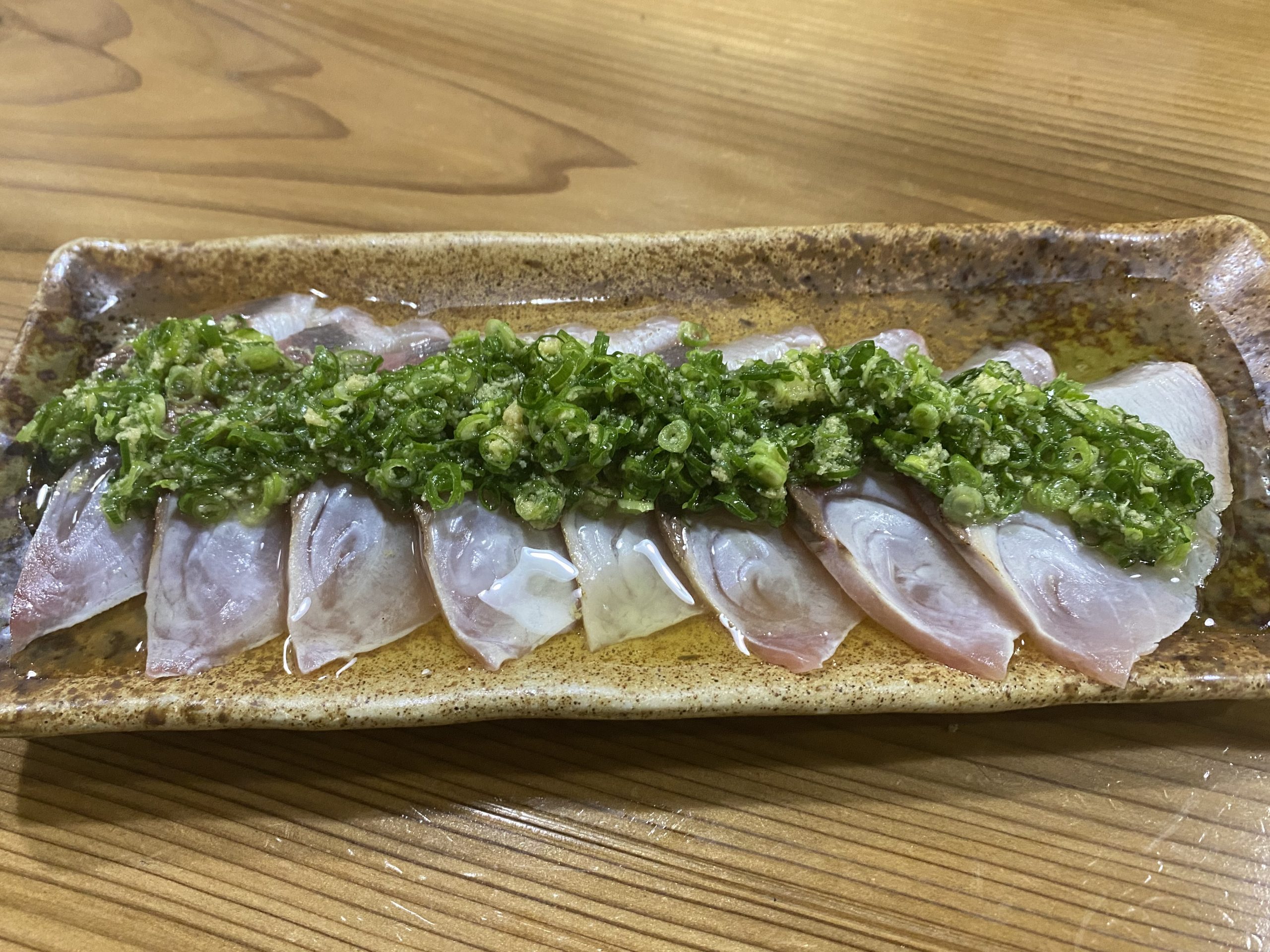 ブリの炙り刺身 薬味生姜と油ネギ 海の恵み 食の底力 Japan 公式レシピサイト