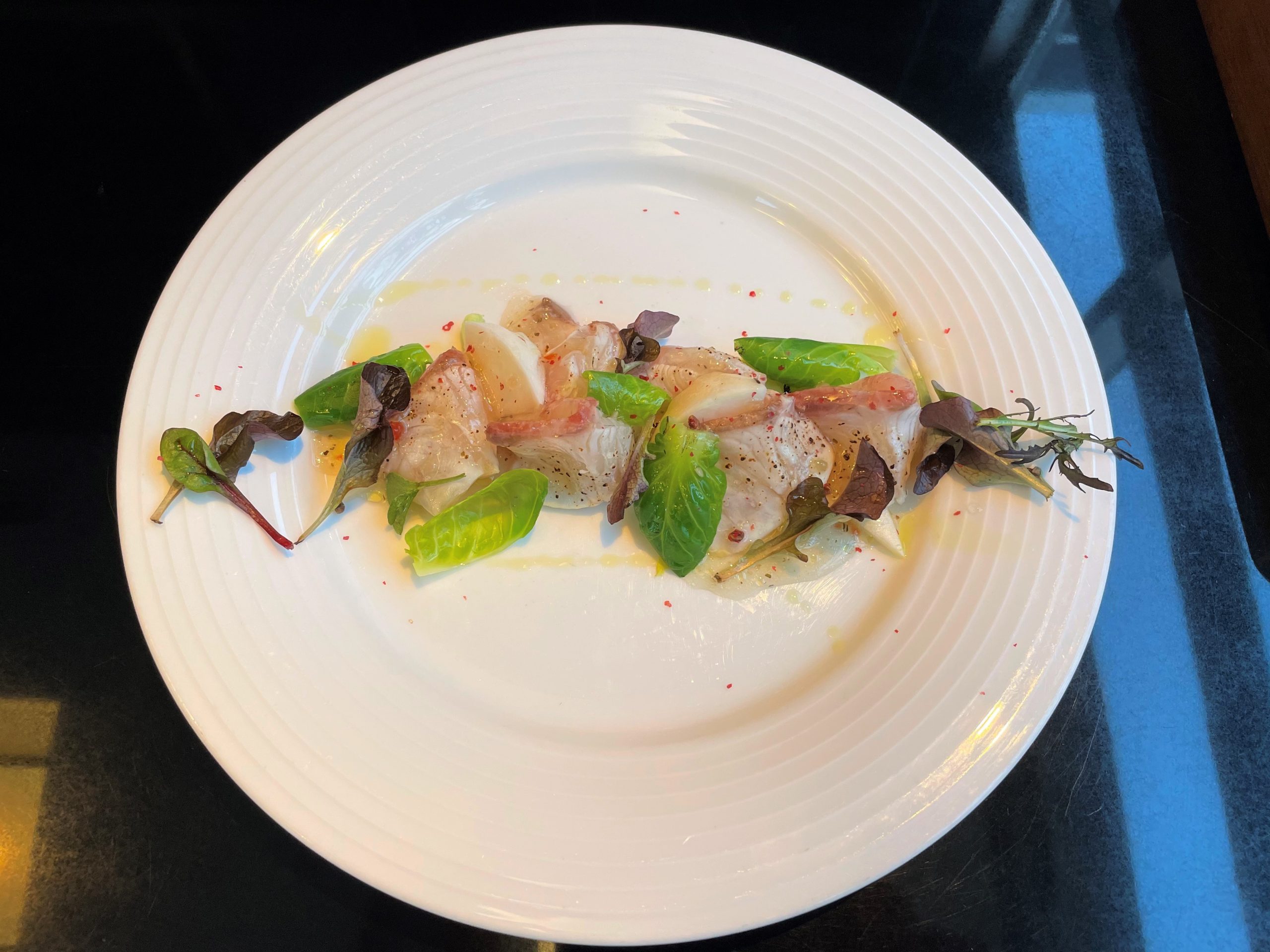 カンパチの炙り カルパッチョ 海の恵み 食の底力 Japan 公式レシピサイト